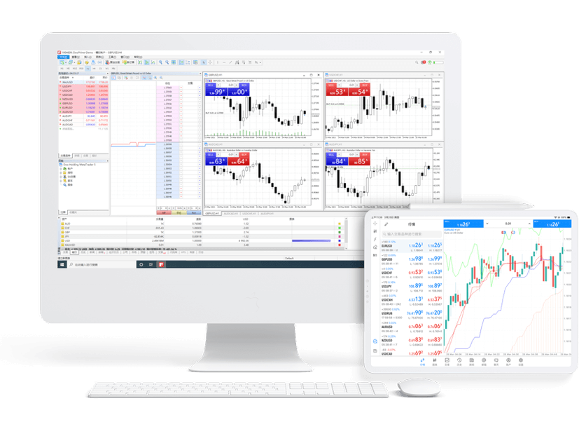 下载桌面版和移动版 MetaTrader 5 (MT5) 交易平台